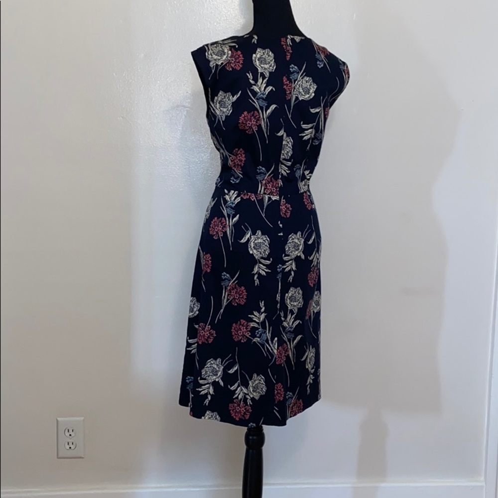 Ann Taylor Navy Floral Dress - Picture 9 of 14